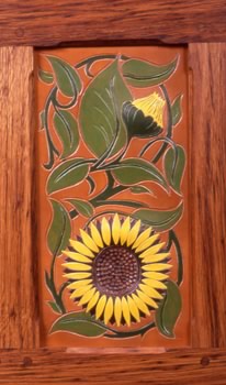 sunflower mirror