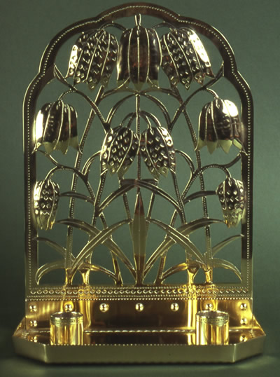 Fritillary Candle Sconce